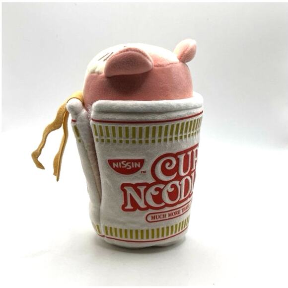 Anirollz x Nissin Cup Noodles Ramen Soup Plush Kitty Kawaii 5" - Picture 10 of 12